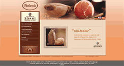 Desktop Screenshot of culaccia.it